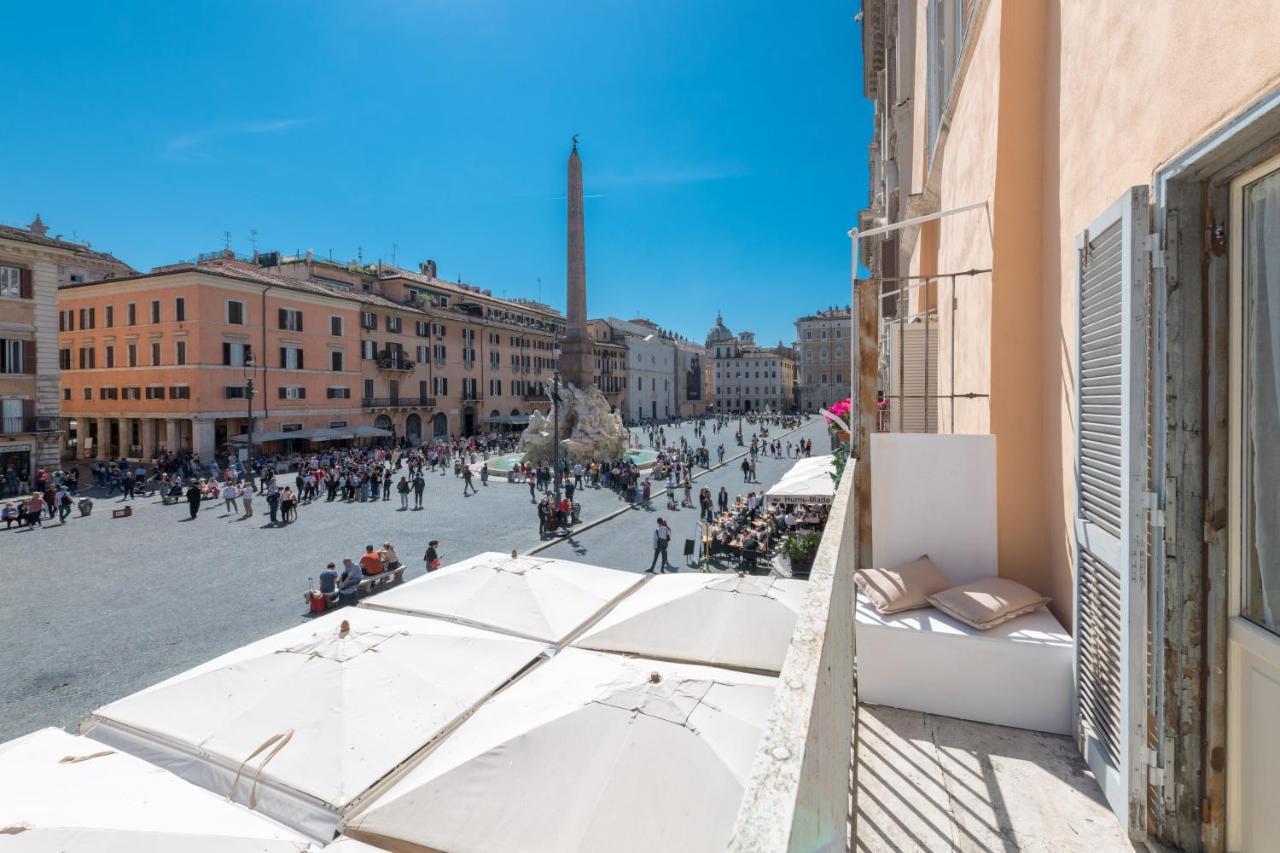 شقة New! Amazing Piazza Navona View روما المظهر الخارجي الصورة
