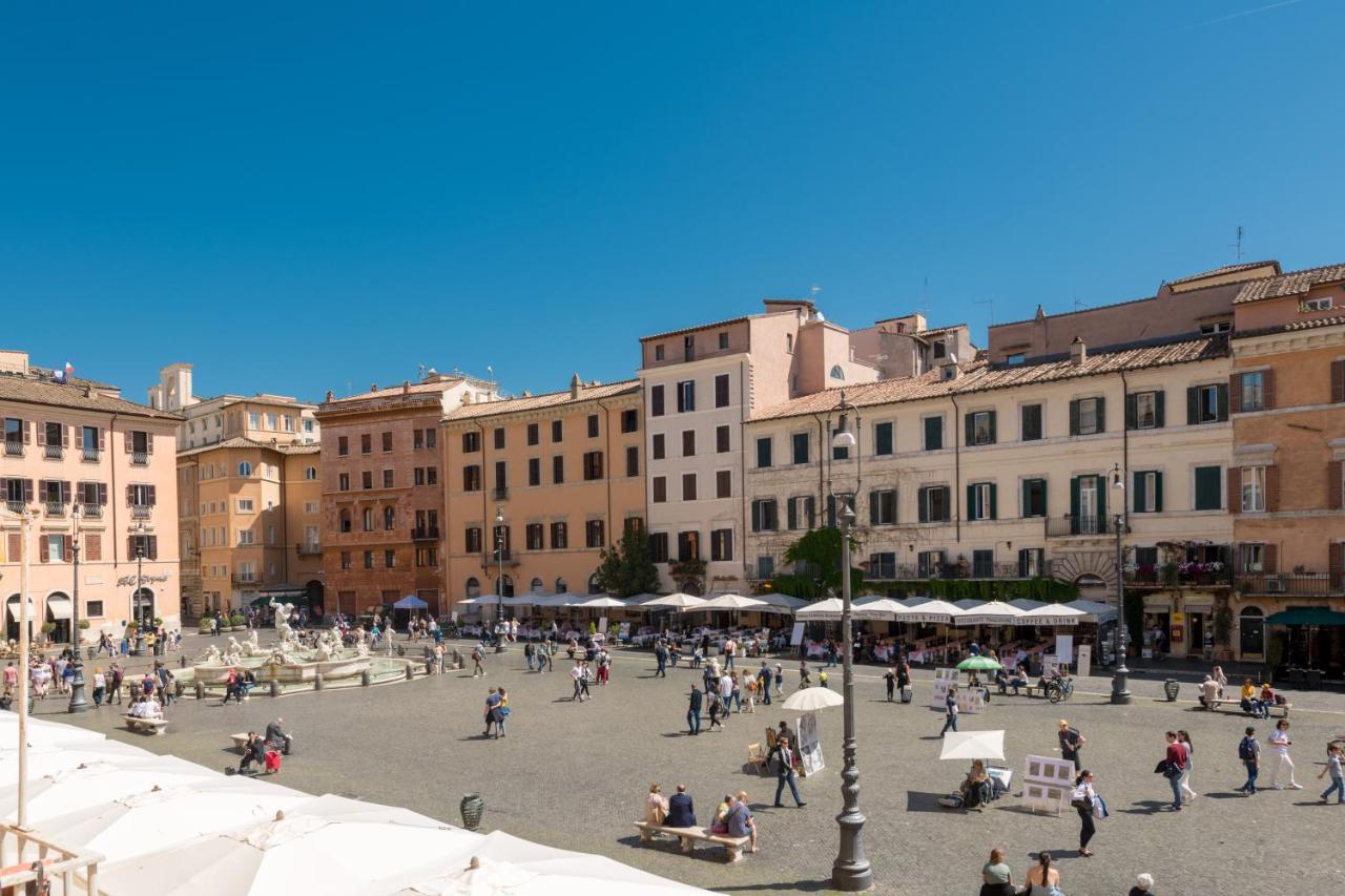 شقة New! Amazing Piazza Navona View روما المظهر الخارجي الصورة