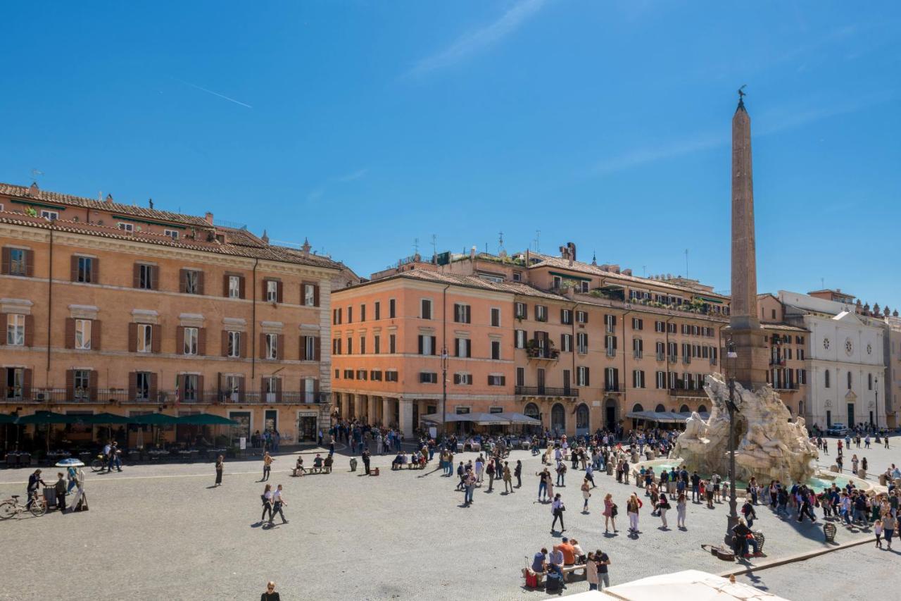 شقة New! Amazing Piazza Navona View روما المظهر الخارجي الصورة