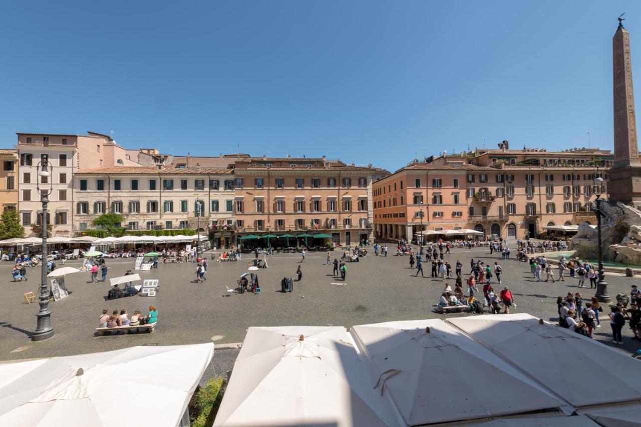 شقة New! Amazing Piazza Navona View روما المظهر الخارجي الصورة