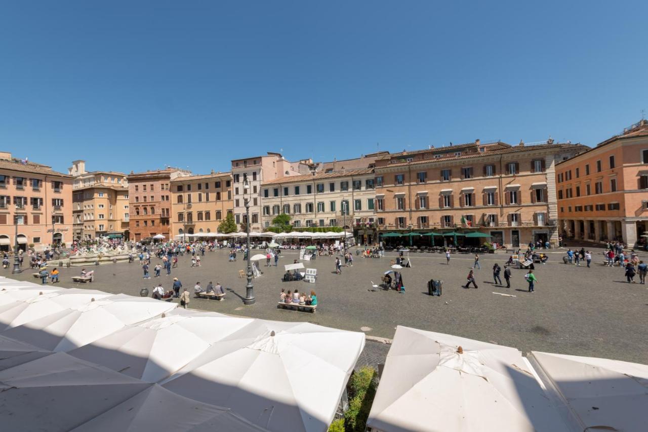 شقة New! Amazing Piazza Navona View روما المظهر الخارجي الصورة