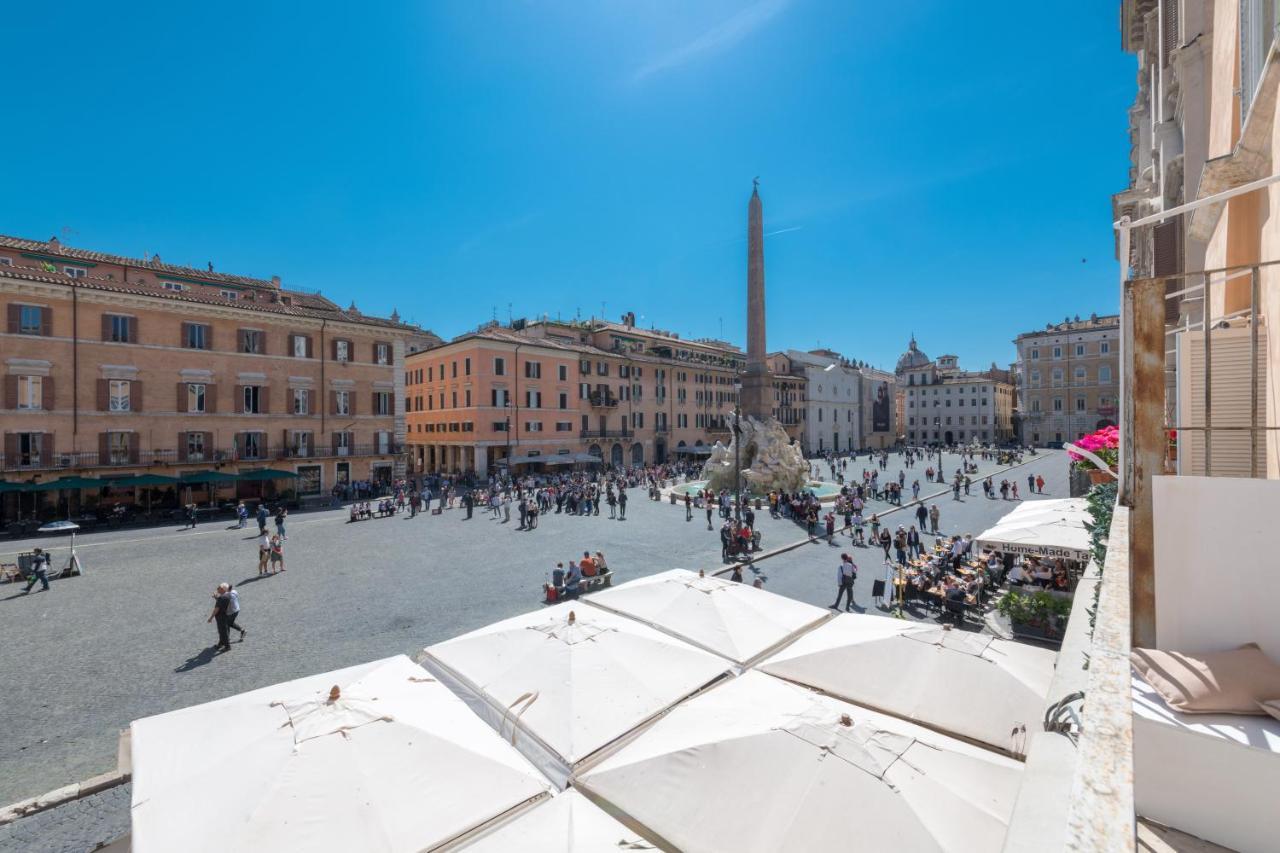 شقة New! Amazing Piazza Navona View روما المظهر الخارجي الصورة