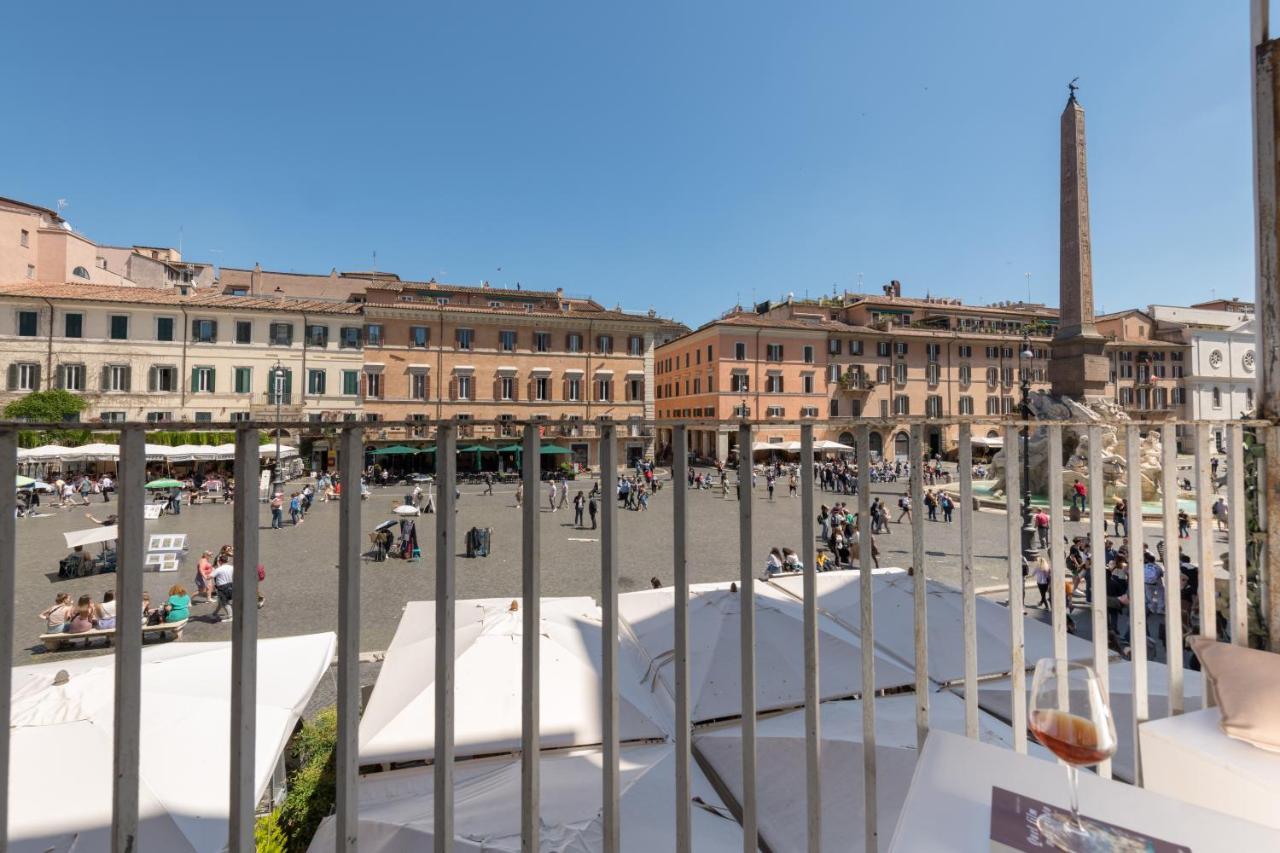 شقة New! Amazing Piazza Navona View روما المظهر الخارجي الصورة