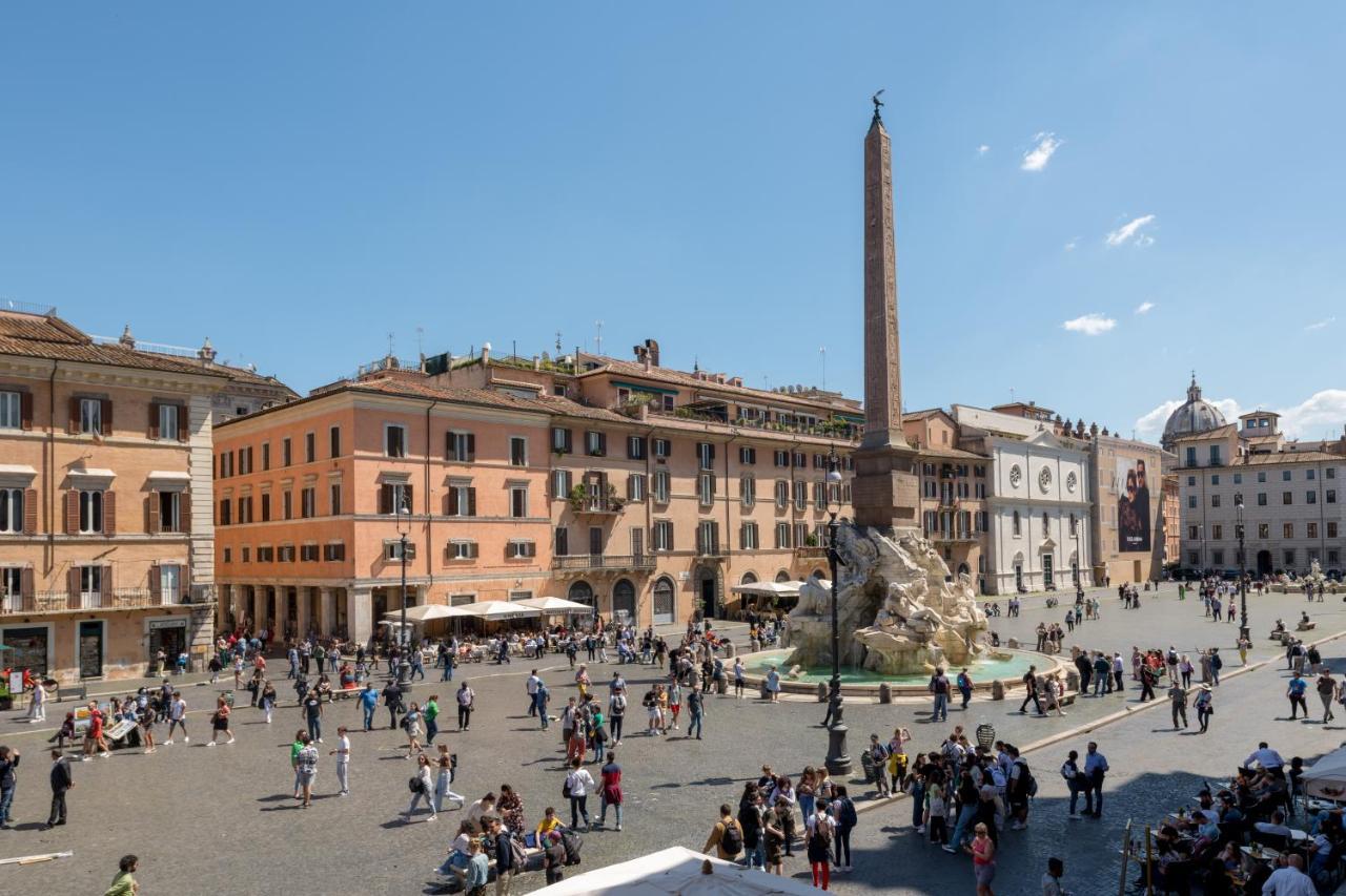 شقة New! Amazing Piazza Navona View روما المظهر الخارجي الصورة