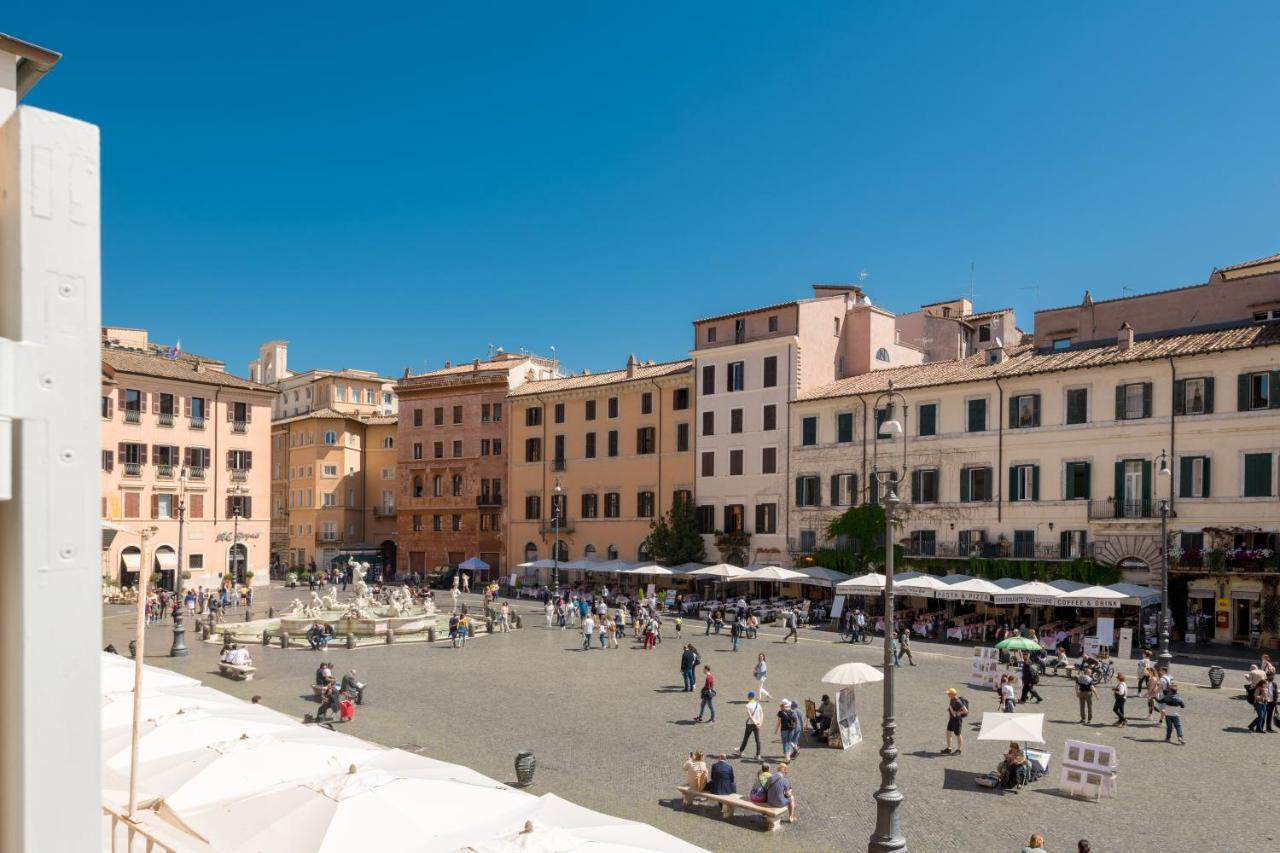شقة New! Amazing Piazza Navona View روما المظهر الخارجي الصورة