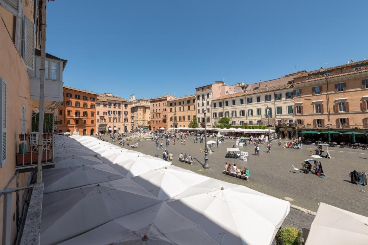 شقة New! Amazing Piazza Navona View روما المظهر الخارجي الصورة