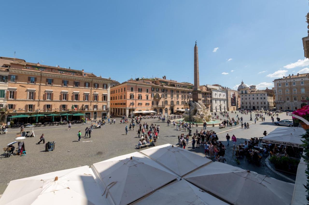شقة New! Amazing Piazza Navona View روما المظهر الخارجي الصورة